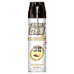 컴배트 프로페셔널 맥스 바퀴용 살충제, 500ml, 1개