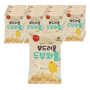 이츠웰 부드러운 두부 와플, 16g, 20개