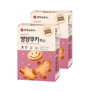 큐원 우리아이 영양쿠키믹스, 2개, 250g