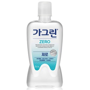 가그린 제로 구강청결제, 750ml, 1개