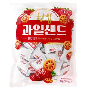 한입 과일 샌드 딸기향, 800g, 1개