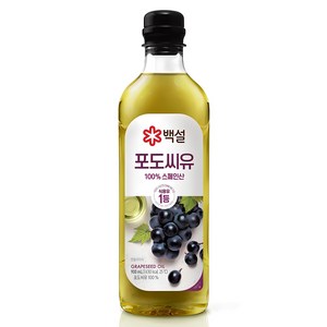 백설 포도씨유, 900ml, 1개