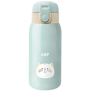 COUP 애니멀 텀블러, 민트, 350ml, 1개