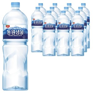 동원샘물 생수, 2L, 12개