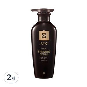 려 진생보 두피모발영양 컨디셔너, 400ml, 2개