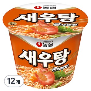 새우탕 큰사발면 115g, 12개