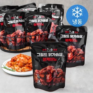 한끼통살 그릴드 닭가슴살 볼케이노 (냉동), 100g, 10개