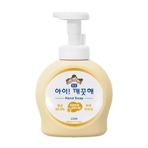 아이깨끗해 항균 폼 핸드솝 순 보송보송 파우더향, 490ml, 1개