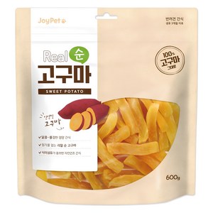 조이펫 강아지 리얼 순 건조간식, 고구마, 600g, 1개