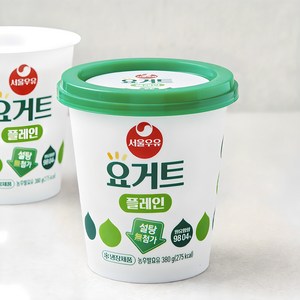 서울우유 요거트 플레인, 380g, 1개