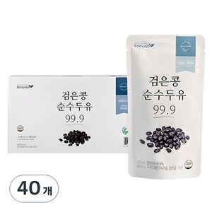 바디랩 검은콩 순수 두유 99.9, 185ml, 40개