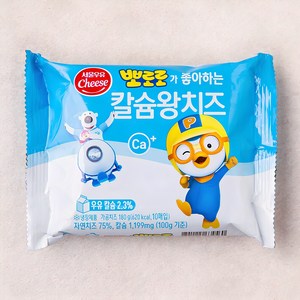 서울우유 뽀로로 칼슘왕 치즈 180g, 1개