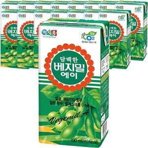 베지밀 담백한 에이, 190ml, 16개