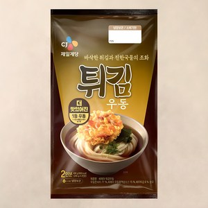 CJ제일제당 튀김우동 2인분, 490g, 1개