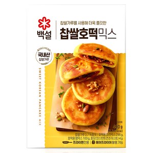 백설 찹쌀 호떡믹스, 400g, 1개