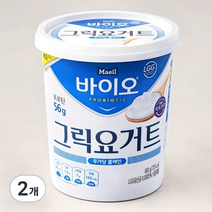 매일유업 바이오 그릭 요거트, 800g, 2개