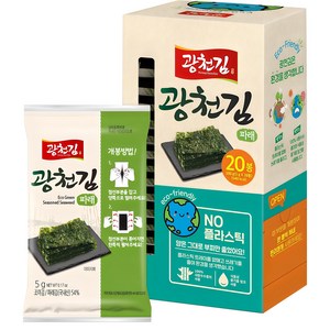 광천김 에코 파래, 100g, 1개