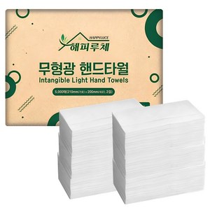 해피루체 핸드타월 2겹, 5000개입, 1개