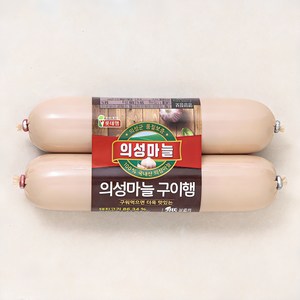 롯데햄 의성마늘 구이햄 2개입, 320g, 1개