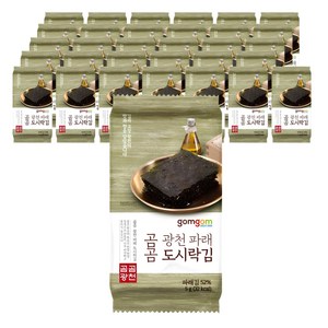 곰곰 광천 파래 도시락김, 5g, 32개