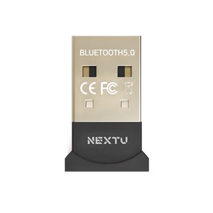 넥스트유 블루투스5.0 USB 동글, NEXT-204BT, 혼합 색상