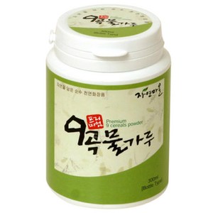 자연마을 프리미엄 9곡물가루 워시오프 팩, 170g, 1개