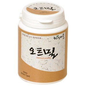 자연마을 오트밀 가루 워시오프 팩, 1개입, 1개