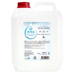조이수 초순수 3차 살균 정제수, 1개, 4L