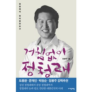 거침없이 정청래:정청래의 정치현장보고, 자음과모음, 정청래 저