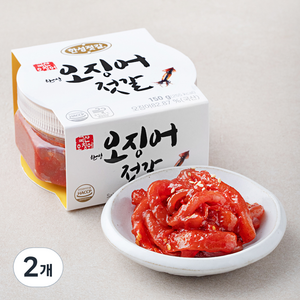 한성기업 오징어 젓갈, 150g, 2개