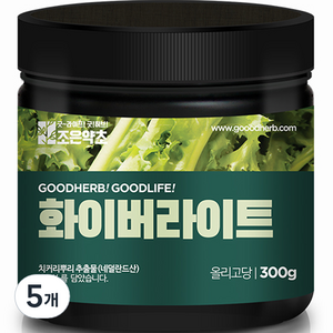 조은약초 화이트라이버 건강분말, 300g, 5개