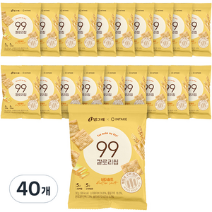 빙그레 99칼로리칩 버터솔트, 30g, 40개