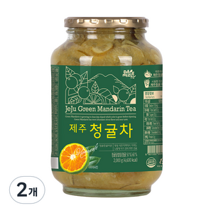 다미즐 제주 청귤차, 2kg, 1개입, 2개