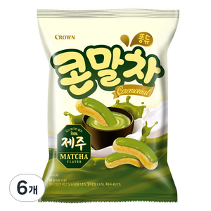 크라운 콘말차, 6개, 66g