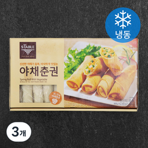 세미원 야채춘권 (냉동), 900g, 3개