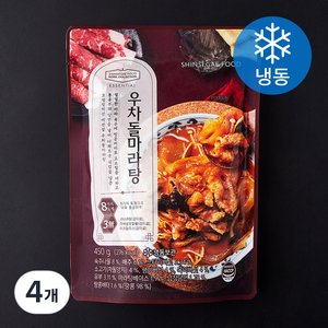 신세계푸드 호텔컬렉션 에센셜 우차돌 마라탕 (냉동), 450g, 4개