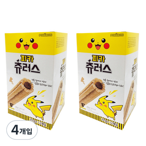 포켓몬스터 피카츄러스 과자, 240g, 4개