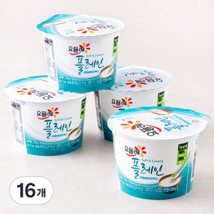 요플레 오리지날 요거트 플레인, 180g, 16개