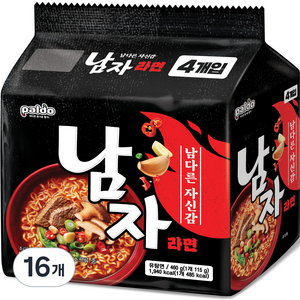 남자라면 115g, 16개