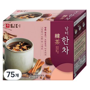 담터 한차, 15g, 15개입, 5개