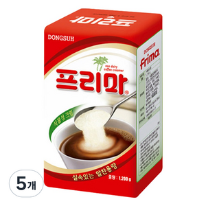 Frima 식물성크림 프리마, 1.2kg, 1개입, 5개