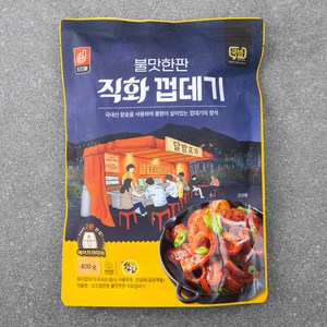 도드람한돈 불맛한판 직화 껍데기, 400g, 1개