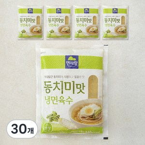 면사랑 동치미맛 냉면육수, 340g, 30개