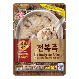 오뚜기 오즈키친 전복죽, 450g, 3개