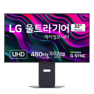 LG전자 UHD 4K 울트라기어 게이밍 모니터 32GS95UV 방문설치, 79.9cm