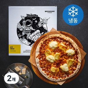 우주인피자 파이브 치즈 (냉동), 414g, 2개