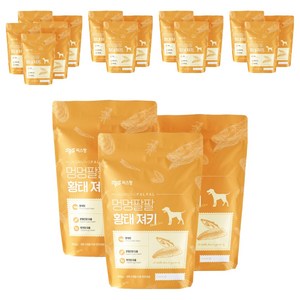 멍멍팔팔 강아지 져키, 황태맛, 200g, 18개 · 18개 · 200g