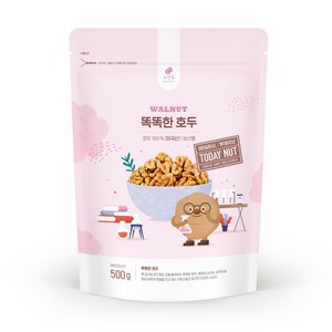 자연루 투데이넛 똑똑한 호두, 500g, 1개