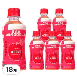 JUVIS 애플 사이다 비니거, 260ml, 18개