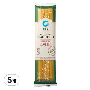 청정원 스파게티, 500g, 5개